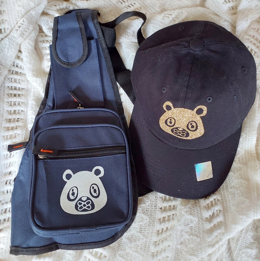 Ownyc crossbody bag and hat new
